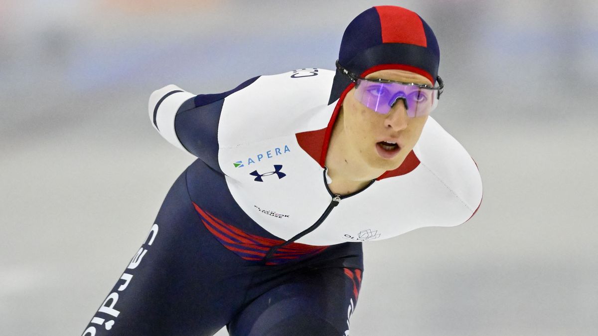 Rychlobruslař Jílek vylepšil na SP vlastní český rekord na 1500 metrů